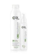 Load image into Gallery viewer, CBD Mouthwash + CBD Toothpaste Bundle  - Made with Organic Xylitol & Natural Ingredients