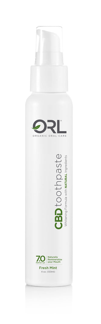 CBD Toothpaste with Organic Xylitol & Natural Ingredients